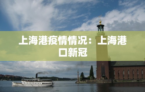 上海港疫情情况:上海港口新冠 上海港疫情情况:上海港口新冠
