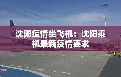 沈阳疫情坐飞机：沈阳乘机最新疫情要求