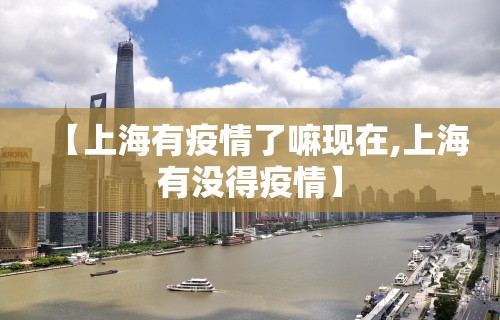 【上海有疫情了嘛现在,上海有没得疫情】