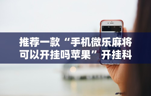 辅助开挂教程“海讯麻将有没挂?”详细开挂教程