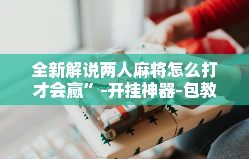 秒懂经验“情怀宜春麻将开挂器”附透视挂详细教程