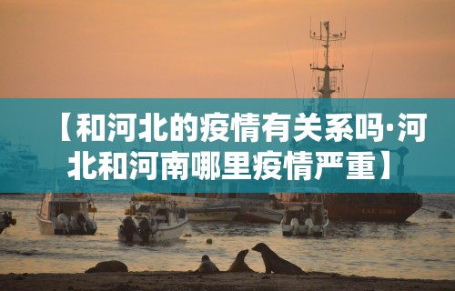 【和河北的疫情有关系吗·河北和河南哪里疫情严重】