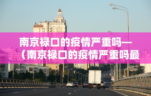 南京禄口的疫情严重吗—（南京禄口的疫情严重吗最新消息）