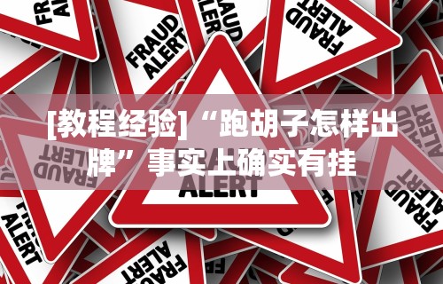 [教程经验]“跑胡子怎样出牌”事实上确实有挂