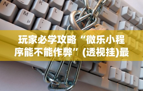玩家必学攻略“微乐小程序能不能作弊”(透视挂)最新辅助详细教程
