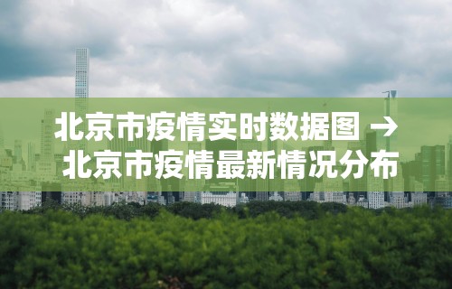 北京市疫情实时数据图 → 北京市疫情最新情况分布图