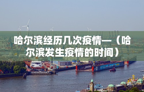 哈尔滨经历几次疫情—（哈尔滨发生疫情的时间）