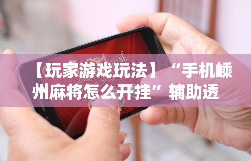 秒懂经验“微乐麻将开挂是真的吗?”(详细透视教程)
