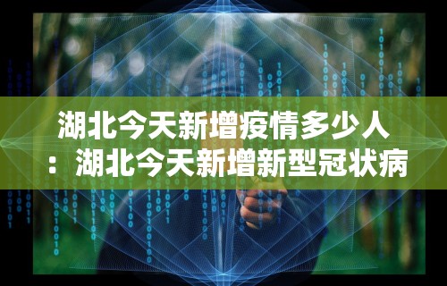 湖北今天新增疫情多少人：湖北今天新增新型冠状病毒最新消息