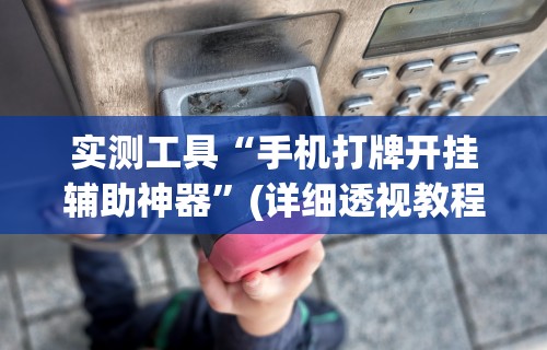 实测工具“手机打牌开挂辅助神器”(详细透视教程)-