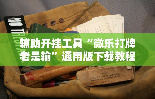 辅助开挂工具“微乐打牌老是输”通用版下载教程
