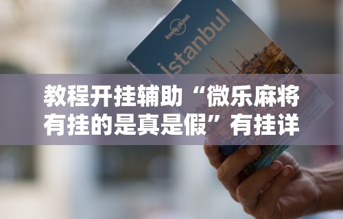 教程开挂辅助“微乐麻将有挂的是真是假	”有挂详细开挂教程