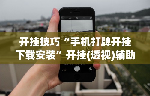 开挂技巧“手机打牌开挂下载安装”开挂(透视)辅助神器