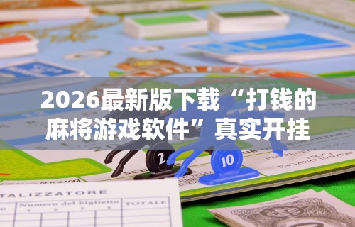 2026最新版下载“打钱的麻将游戏软件”真实开挂技巧分享
