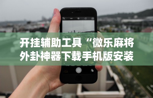 开挂辅助工具“微乐麻将外卦神器下载手机版安装	”(曝光透视必备猫腻)