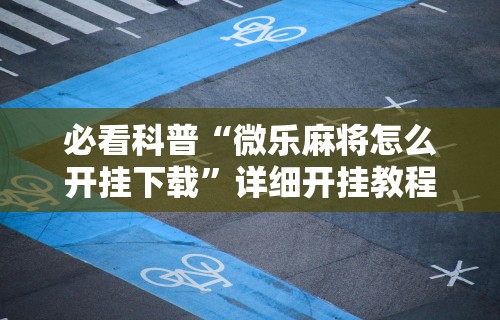 必看科普“微乐麻将怎么开挂下载”详细开挂教程