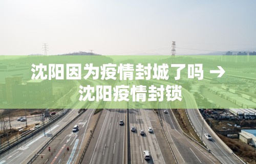 沈阳因为疫情封城了吗 → 沈阳疫情封锁