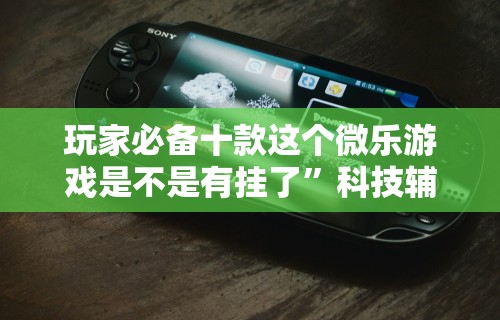 玩家必备十款这个微乐游戏是不是有挂了	”科技辅助神器手机版教程