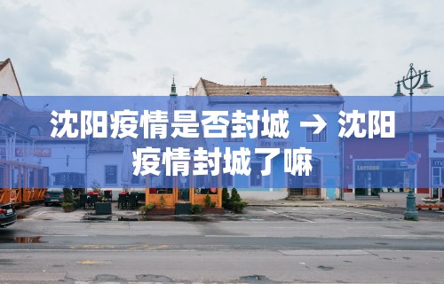 沈阳疫情是否封城 → 沈阳疫情封城了嘛