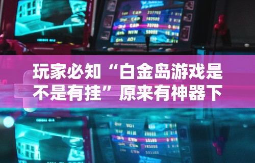 玩家必知“白金岛游戏是不是有挂”原来有神器下载！