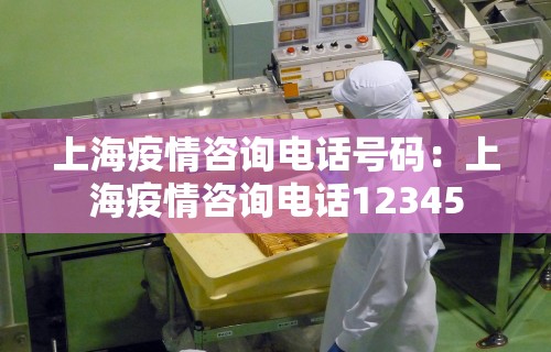 上海疫情咨询电话号码：上海疫情咨询电话12345
