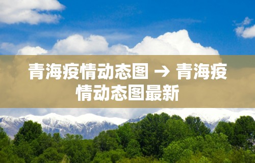 青海疫情动态图 → 青海疫情动态图最新