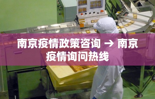 南京疫情政策咨询 → 南京疫情询问热线