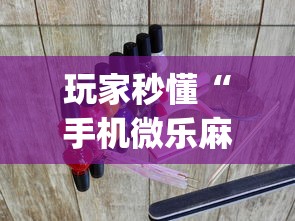 玩家秒懂“手机微乐麻将怎么买挂?_游戏_玩家_工具