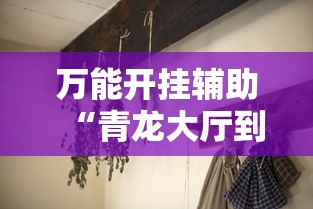 万能开挂辅助“青龙大厅到底有没有挂”分享用挂教程