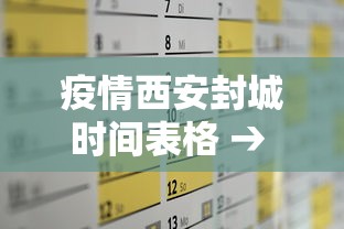 疫情西安封城时间表格 → 西安封城时间2021 疫情西安封城时间表格 → 西安封城时间2021