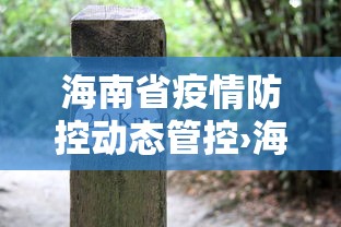 海南省疫情防控动态管控›海南省疫情防控指挥部官网 海南省疫情防控动态管控›海南省疫情防控指挥部官网
