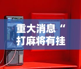 重大消息“打麻将有挂吗？	”其实有开挂插件!