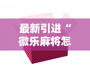 最新引进“徽乐麻将怎么赢	”详细分享装挂步骤教程