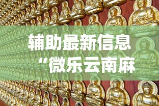 辅助最新信息“微乐云南麻将为什么一直输”(透视)开挂详细教程