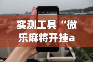 实测工具“微乐麻将开挂app下载苹果手机版”开挂(透视)辅助教程