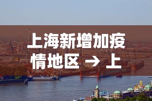 上海新增加疫情地区 → 上海新增冠状疫情