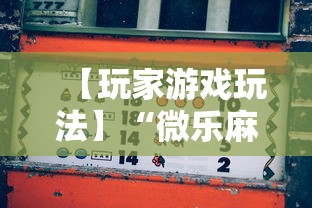 【玩家游戏玩法】“微乐麻将能不能买到挂”真实开挂技巧分享