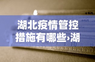 湖北疫情管控措施有哪些›湖北疫情严控