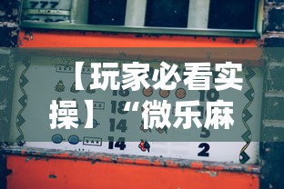 【玩家必看实操】“微乐麻将赢分技巧”详细开挂安装教程