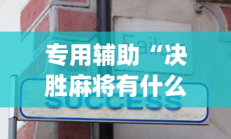 专用辅助“决胜麻将有什么技巧吗”开挂(透视)辅助神器