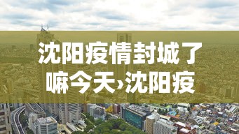 沈阳疫情封城了嘛今天›沈阳疫情最新通告封城
