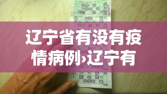 辽宁省有没有疫情病例›辽宁有疫情病例吗