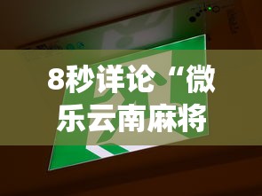 8秒详论“微乐云南麻将为什么一直输	”(果然有透视挂)
