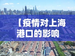 【疫情对上海港口的影响·疫情对货物港口行业的影响】