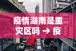 疫情湖南是重灾区吗 → 疫情湖南是重灾区吗今天