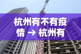杭州有不有疫情 → 杭州有疫情嘛