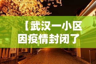 【武汉一小区因疫情封闭了,武汉一小区因疫情封闭了吗】