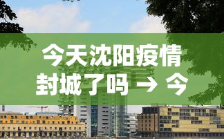 今天沈阳疫情封城了吗 → 今天沈阳的疫情报告