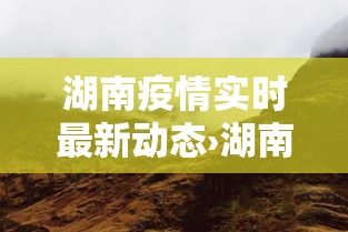 湖南疫情实时最新动态›湖南疫情实时最新动态查询