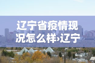 辽宁省疫情现况怎么样›辽宁省疫情?